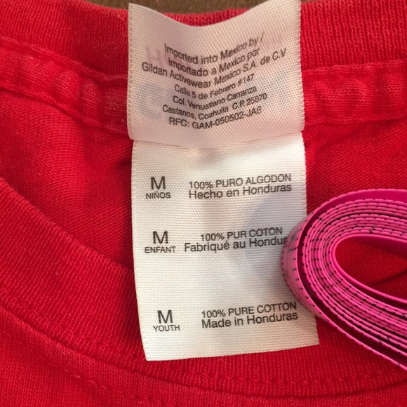 Mark’s Dancewear t-shirt size M junior girl 100% cotton - Picture 6 of 6